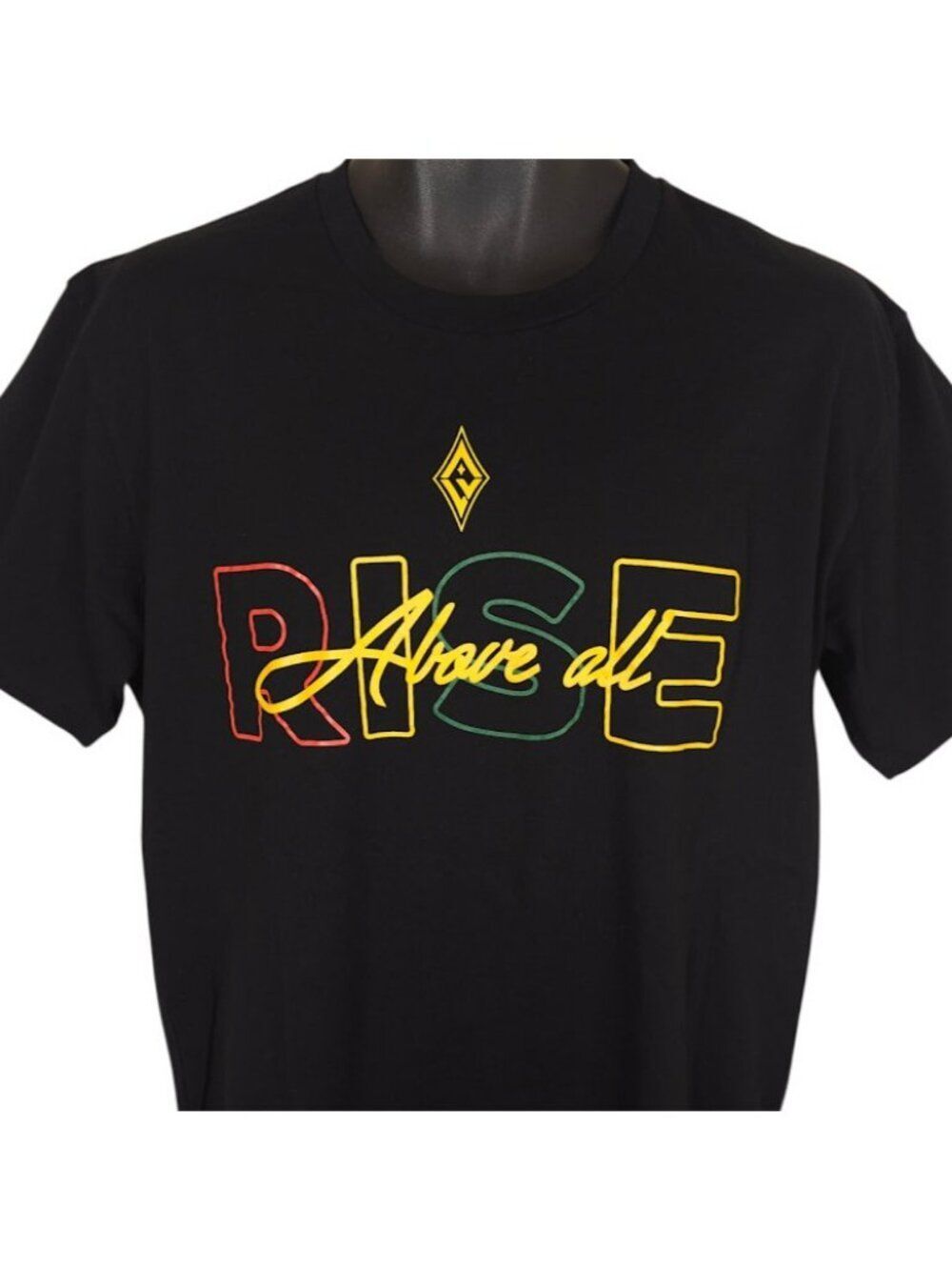 Juneteenth T Shirt Mens Size Large Black Rise Above All WNBA